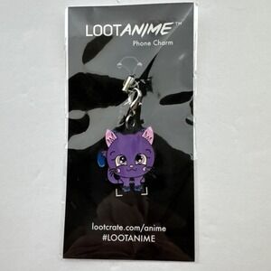 Lootanime Anime Loot Crate Key Fob Phone Charms Sealed